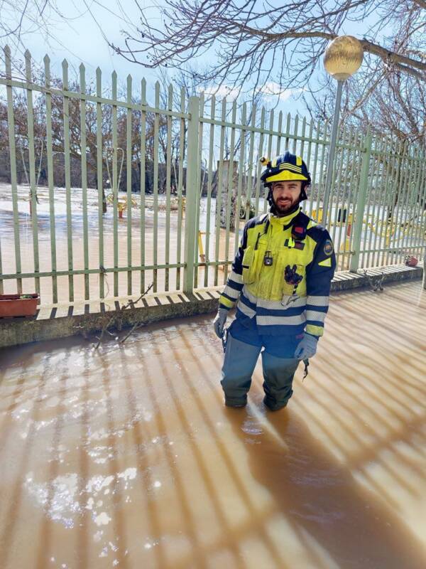 inundacion en Valladolid