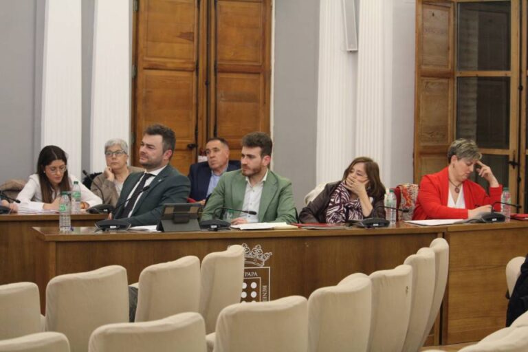 Bancada socialista en el pleno ordinario de febrero