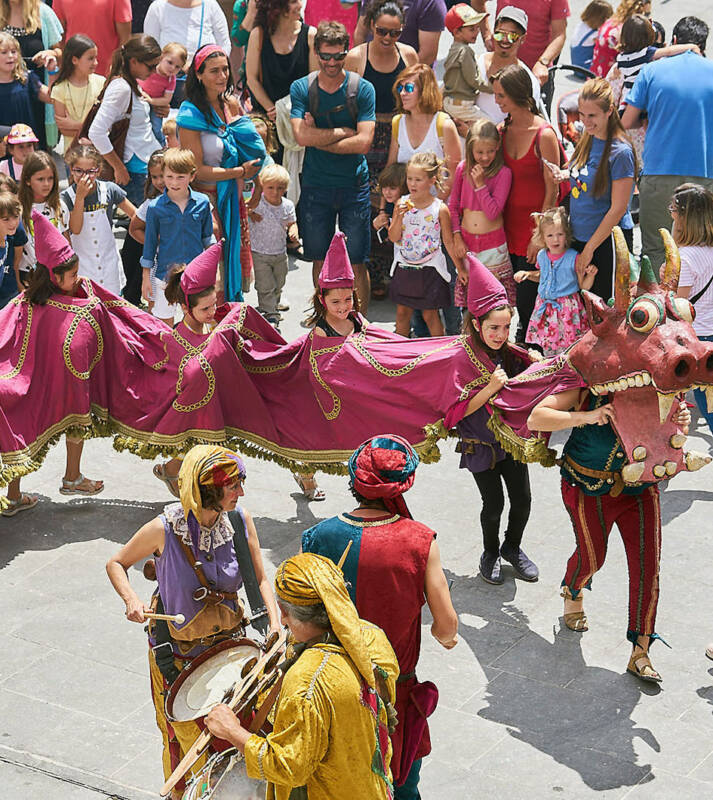 Pasacalles medieval El Clasiquillo en Olmedo
