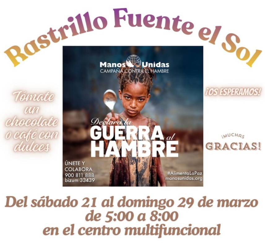 Rastrillo Solidario Fuente el Sol