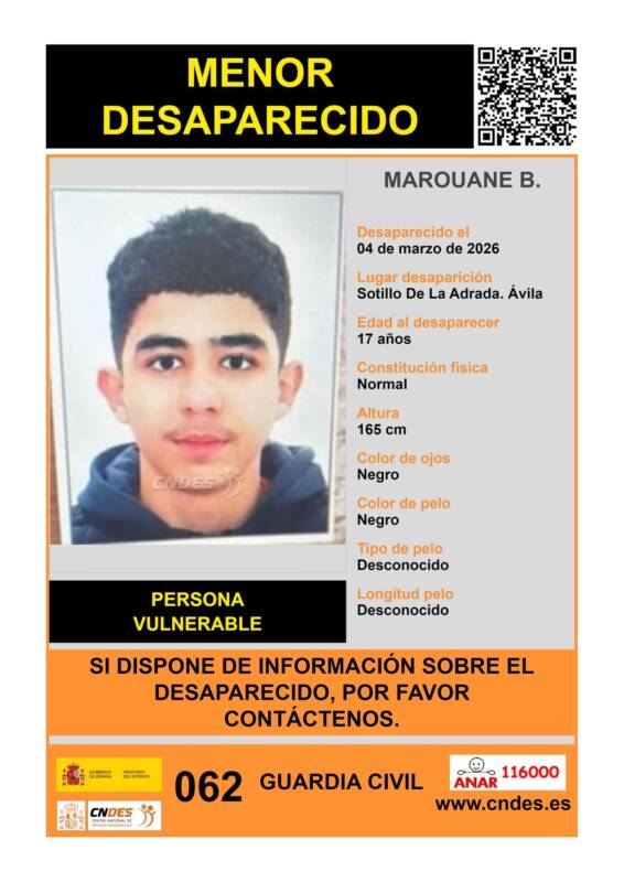 desaparecido en Medina del Campo