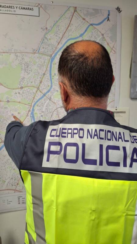 policia en Valladolid
