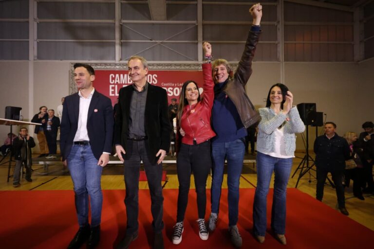 zapatero en campaña
