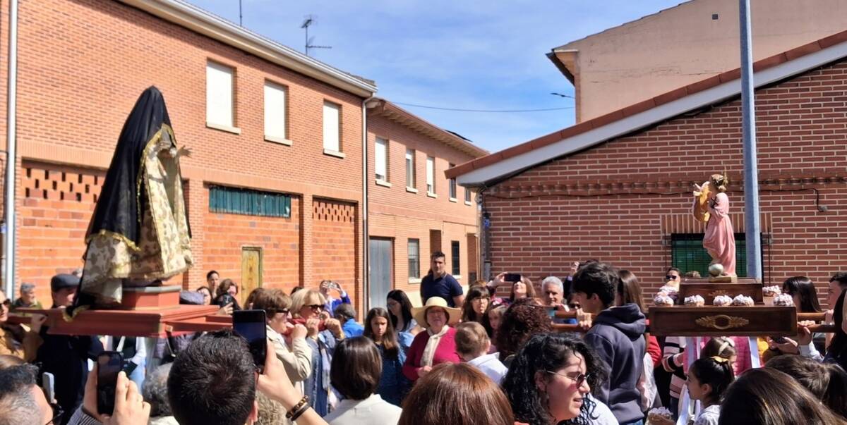 Procesión Encuentro La Seca en Medina del Campo