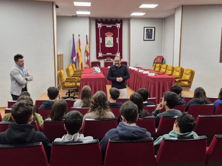 Alumnos europeos en Tordesillas