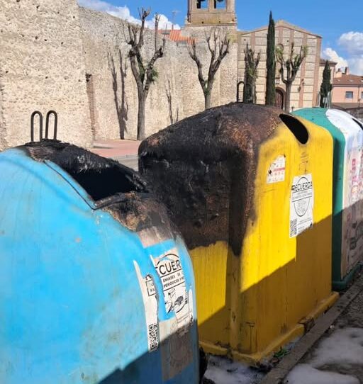 Contenedores en Olmedo