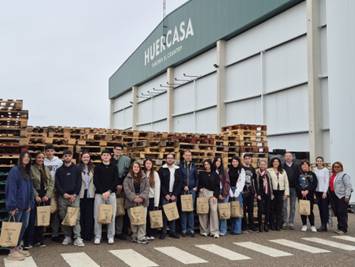 Visita de alumnos del IES José Zorrilla de Valladolid