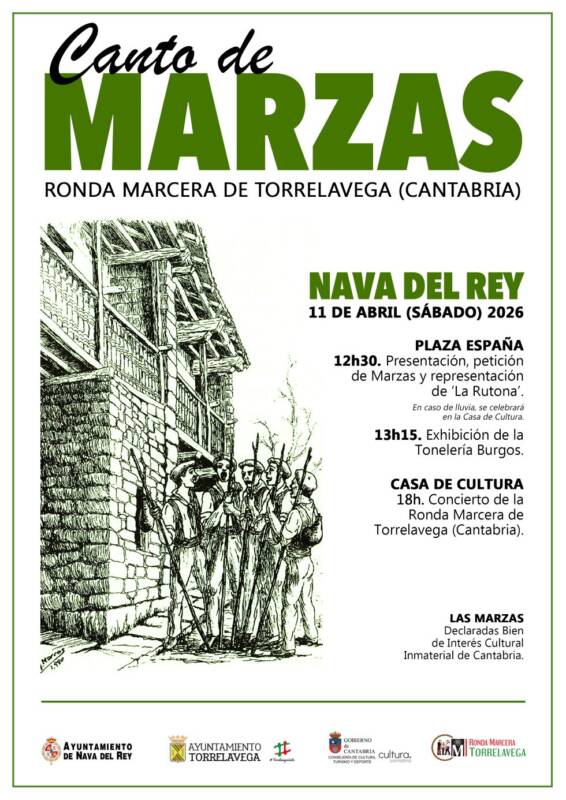 MARZAS, NAVA DEL REY ABRIL 2026