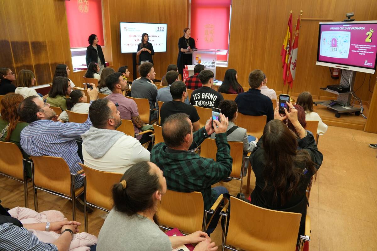 Entrega de Premios del concurso '¿Qué es para ti el 1-1-2 en Castilla y León