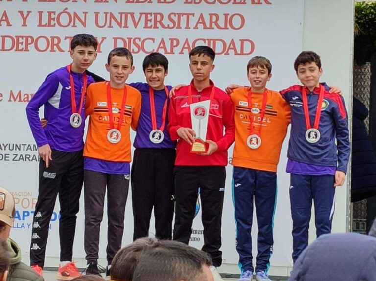 El Atletismo Castillo de la Mota brilla en Zamora con Pablo tras en Valladolid