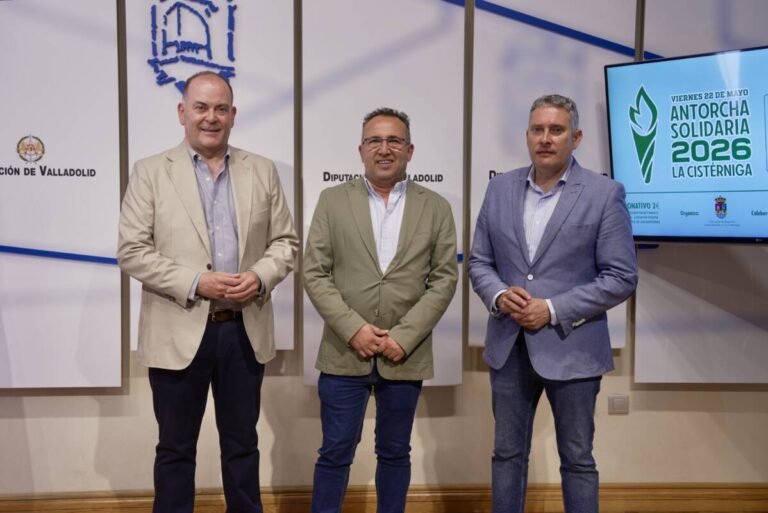 Antorcha solidaria La Cistérniga