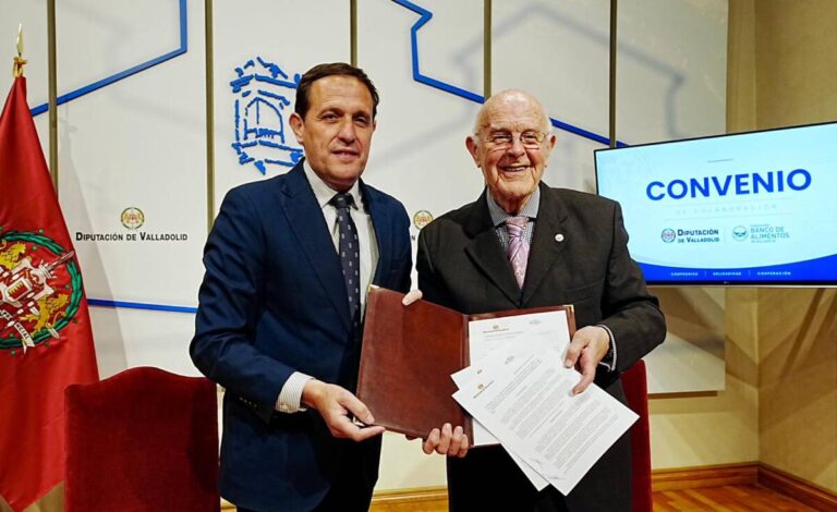 convenio diputacion banco de alimentos en Valladolid
