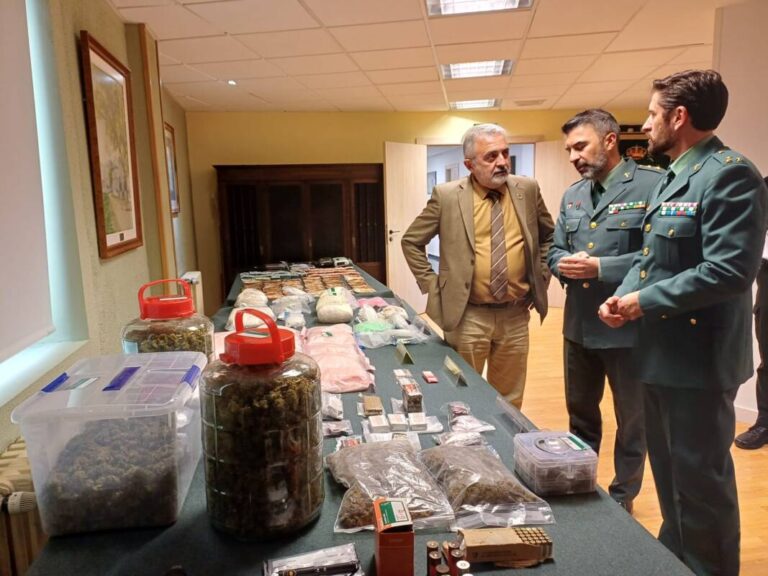 operación drogas en Medina del Campo