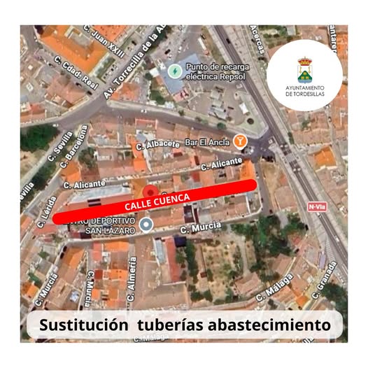 Calle Cuenca Tordesillas