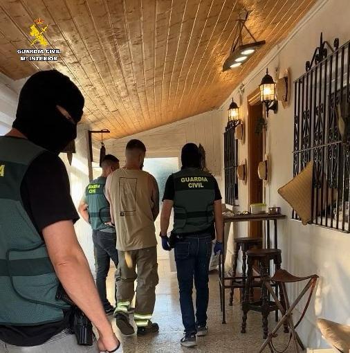 Guardia civil en Valladolid