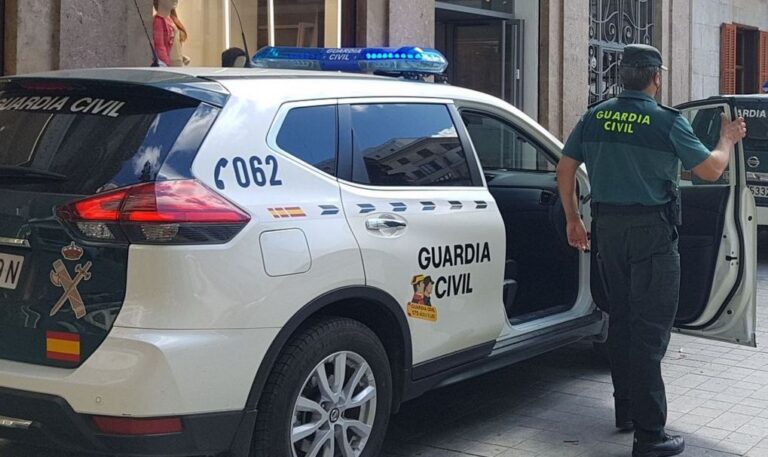 Guardia civil en Valladolid