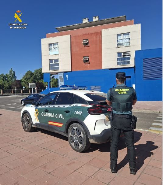 Guardia civil en Valladolid