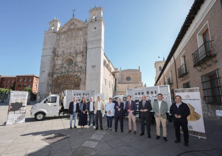 Instalación de nuevo punto limpio móvil en Valladolid