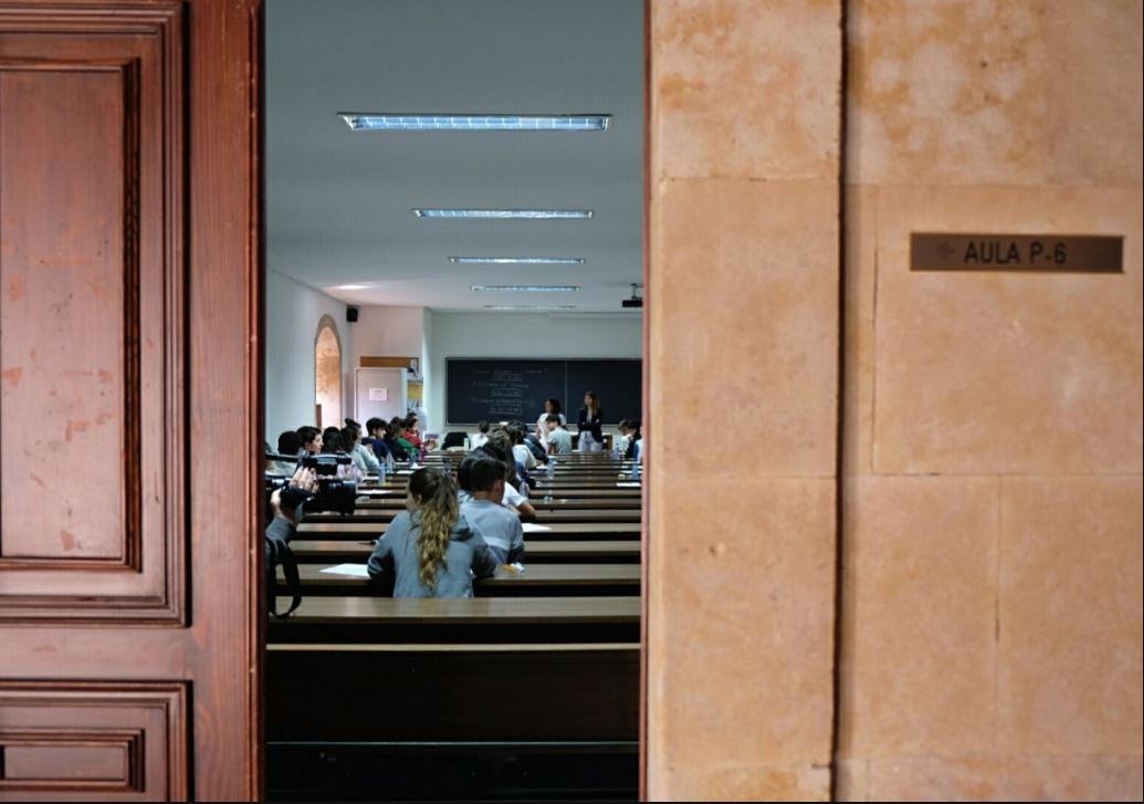 Universitarios en Valladolid
