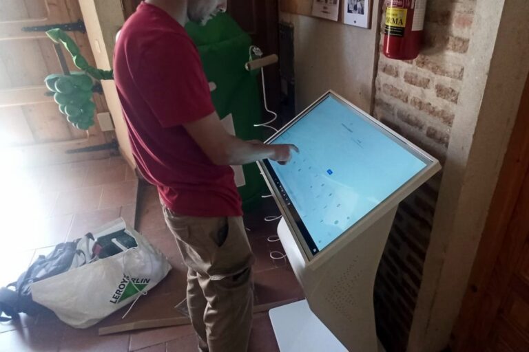 Atril interactivo