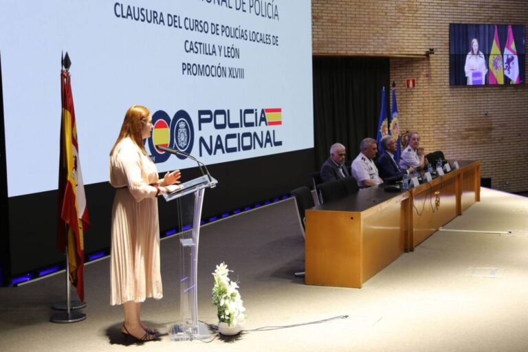 Clausura del Curso de Formación Básica para policías locales en Medina del Campo