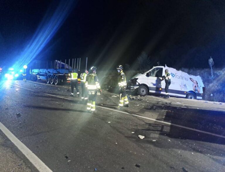 accidente en Peñafiel