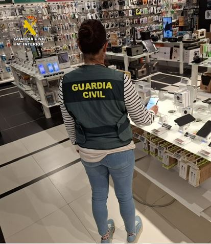 guardia civil en Valladolid